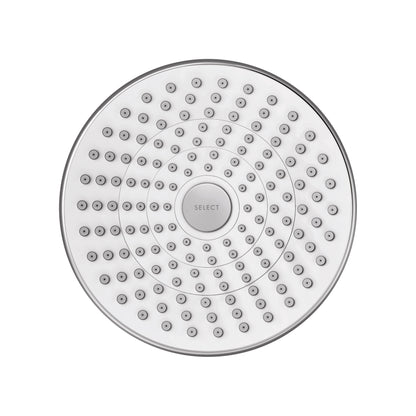 HANSGROHE 04388400 Croma Select S Showerhead 180 2-Jet, 1.8 GPM - White/Chrome