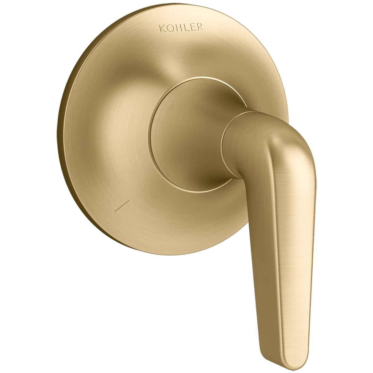 KOHLER K-T22032-4-2MB Tempered Transfer valve trim in Vibrant Brushed Moderne Brass