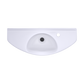 TOTO LT650G#01 Oval Wall-Mount Bathroom Sink with CEFIONTECT , Cotton White