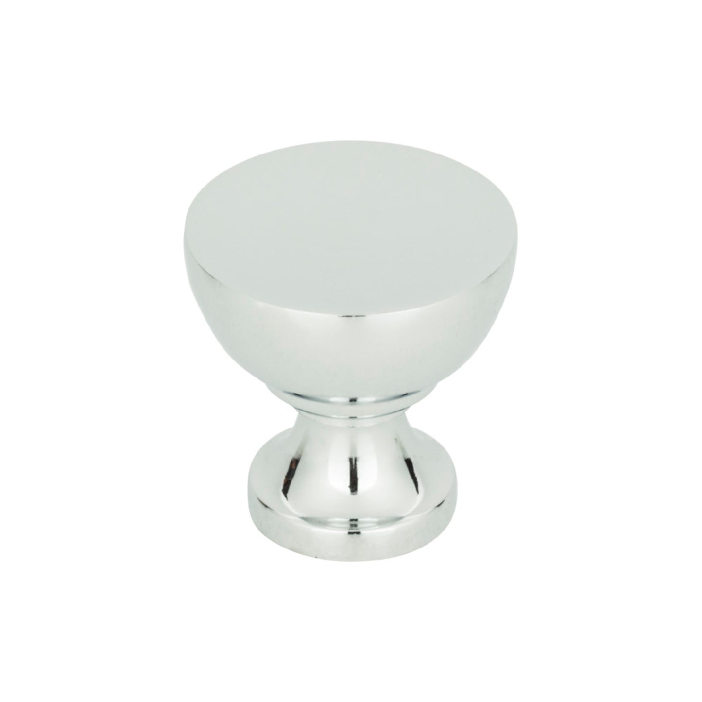 ATLAS 328-CH Shelley 1 1/4" Diameter Round Knob , Polished Chrome