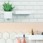 HANSGROHE 27912700 WallStoris Storage Basket- Deep - Matte White