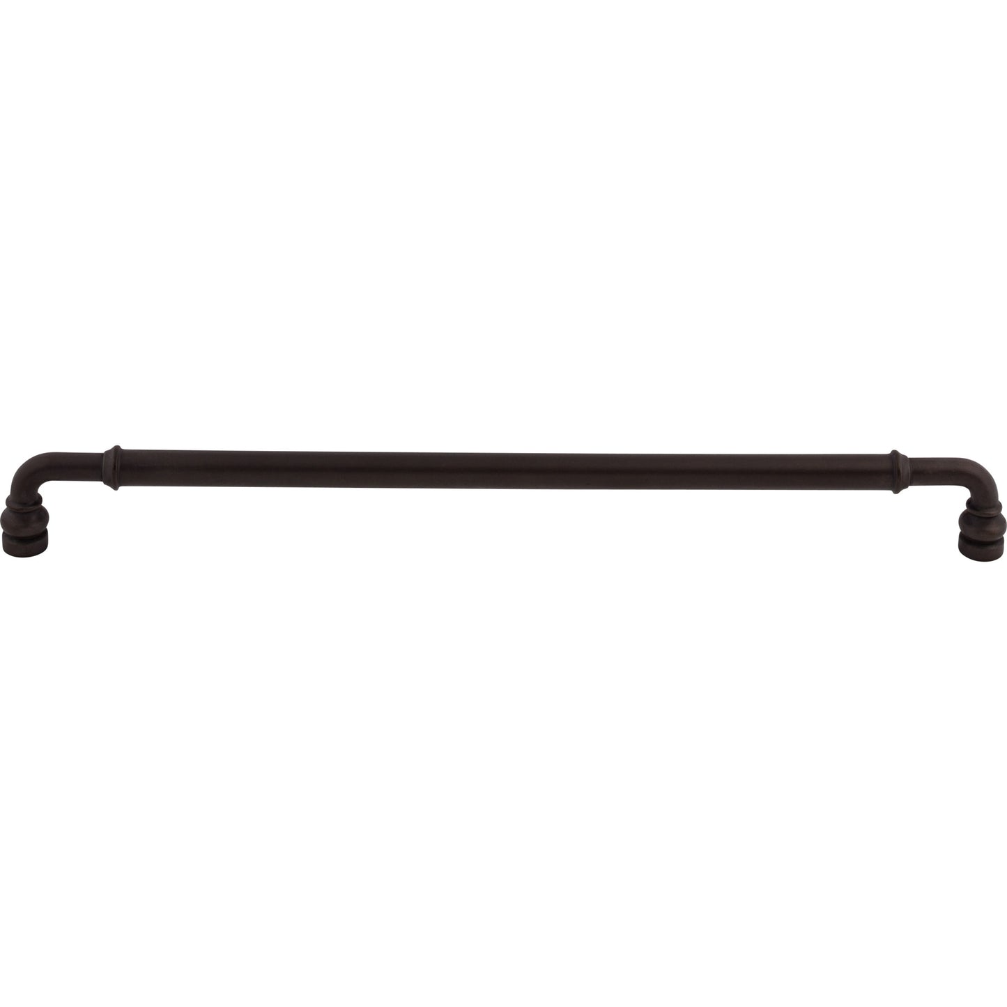 TOP KNOBS TK888SAB Brixton 12" Center to Center Bar Pull - Sable