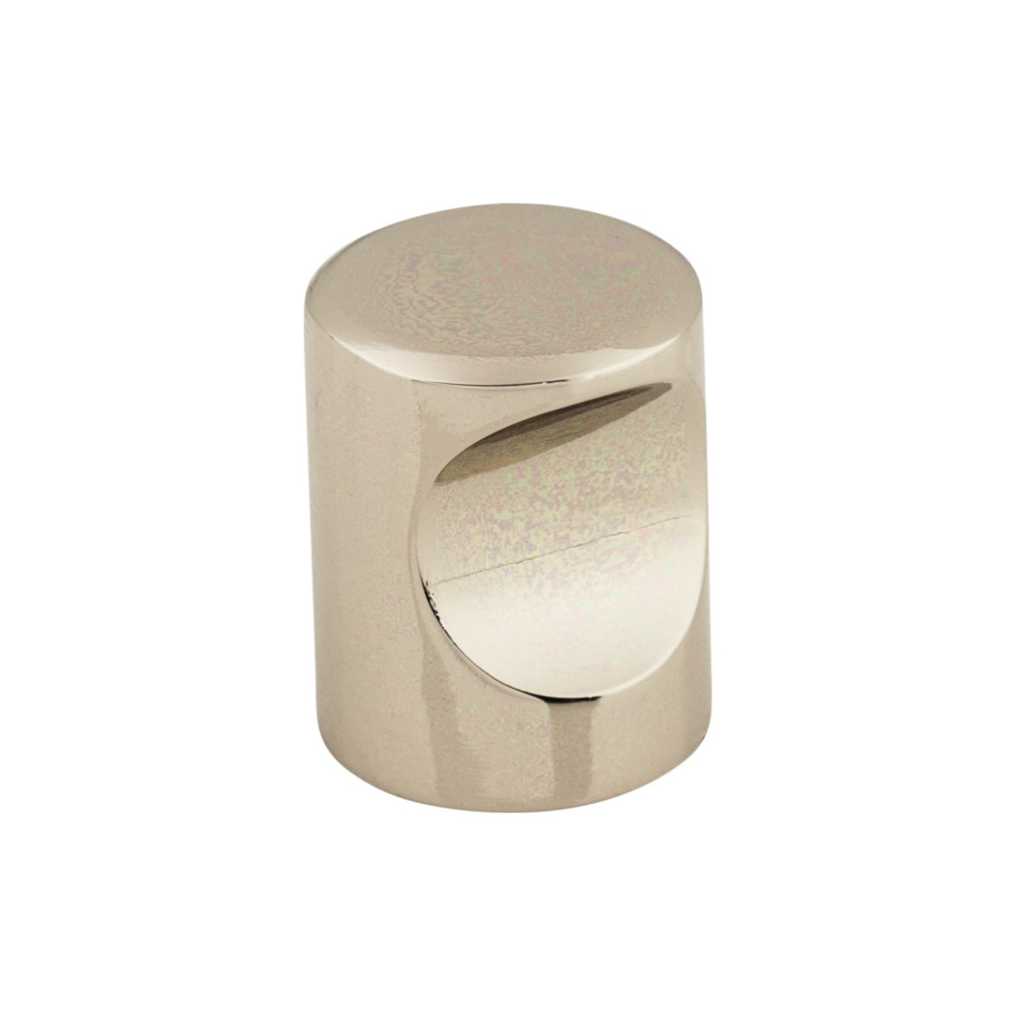 TOP KNOBS M1600 Indent 3/4" Diameter Round Knob - Polished Nickel