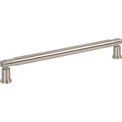 ATLAS A985-BRN Everitt 7 9/16" Center to Center Bar Pull - Brushed Nickel