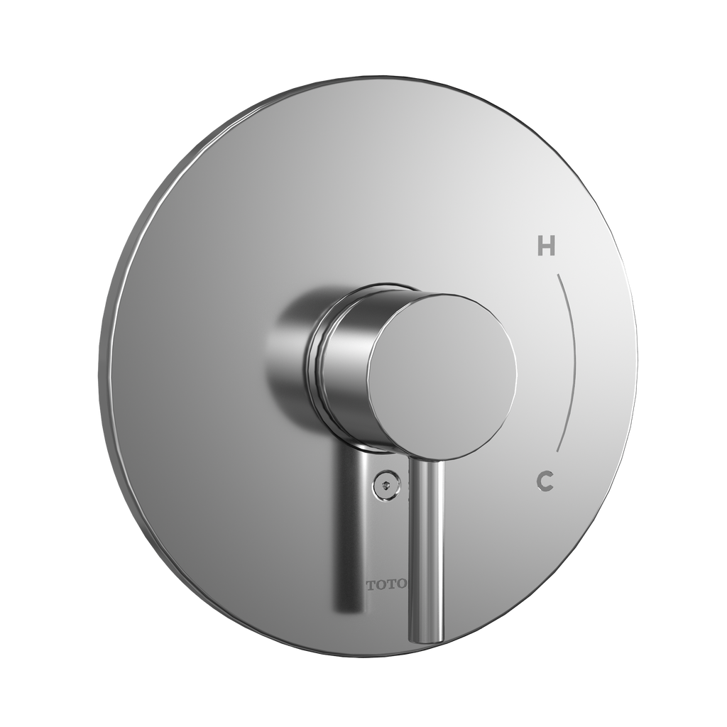 TOTO TBV01801U#CP Round Pressure Balance Valve Shower Trim - Polished Chrome