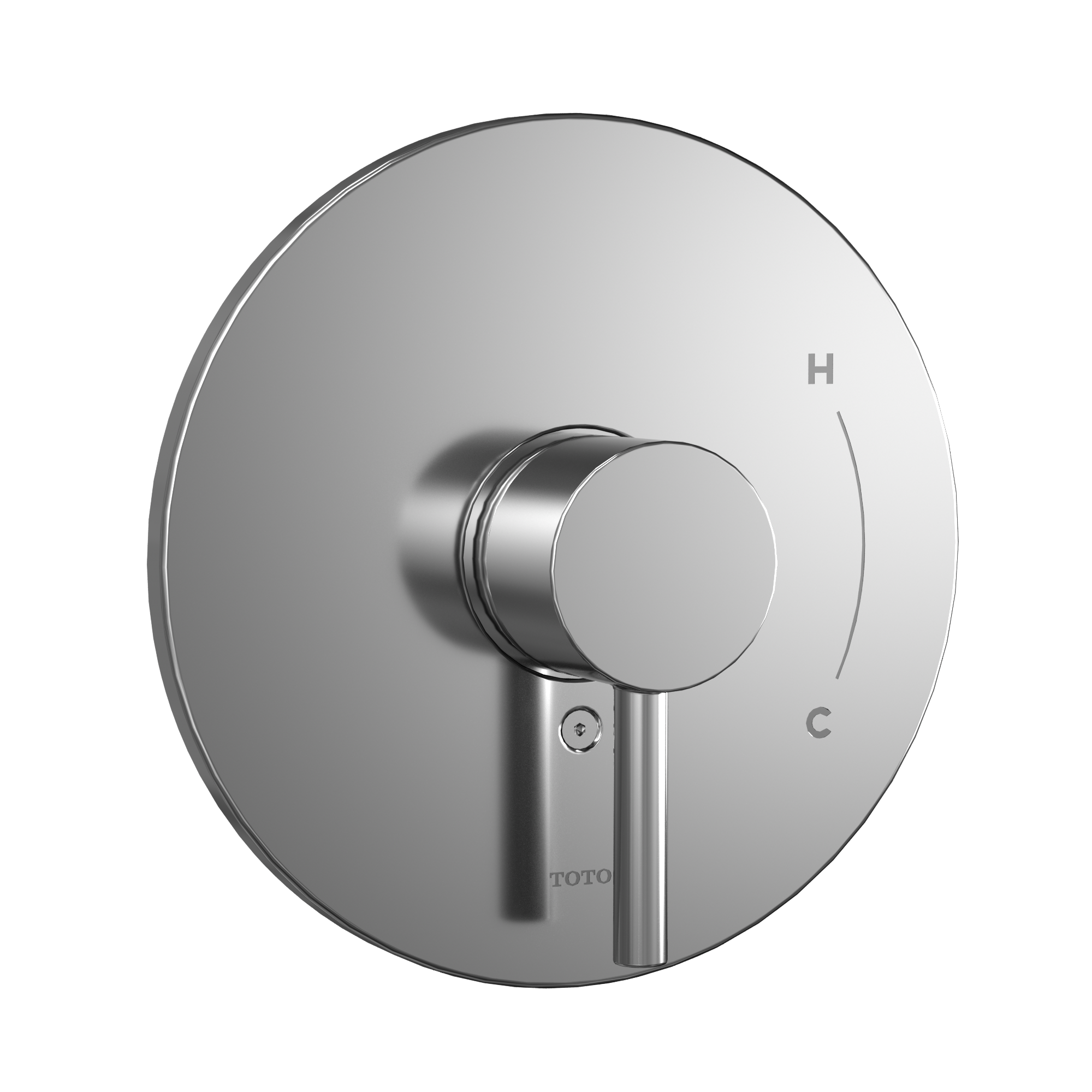 TOTO TBV01801U#CP Round Pressure Balance Valve Shower Trim - Polished Chrome