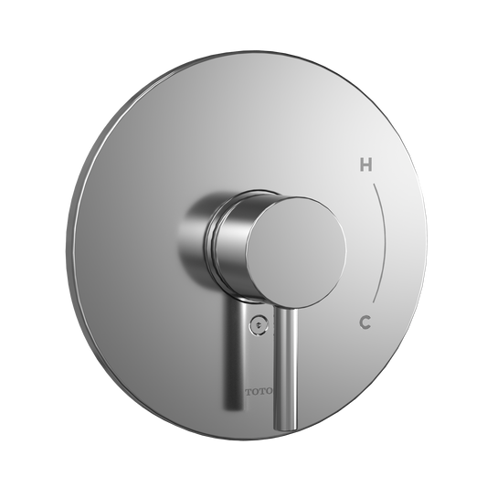 TOTO TBV01801U#CP Round Pressure Balance Valve Shower Trim - Polished Chrome