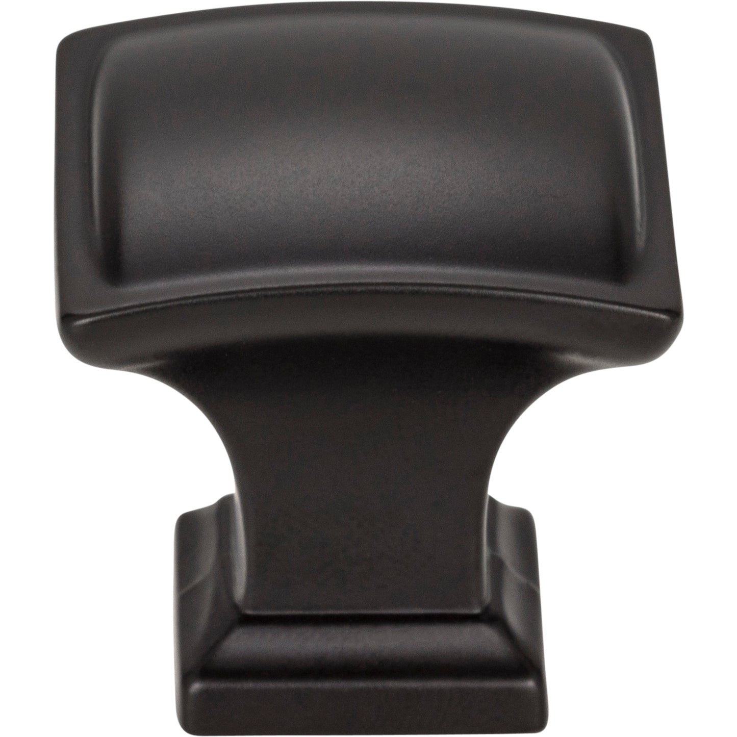 JEFFREY ALEXANDER 435MB Annadale 1-1/4" Length Square Knob - Matte Black