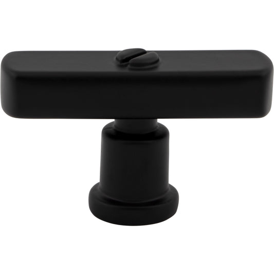 ATLAS A981-BL Everitt 2" Length Bar Knob - Matte Black