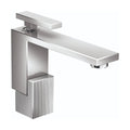 AXOR 46011001 Edge Single-Hole Faucet 130 - Diamond Cut, 1.2 GPM - Chrome