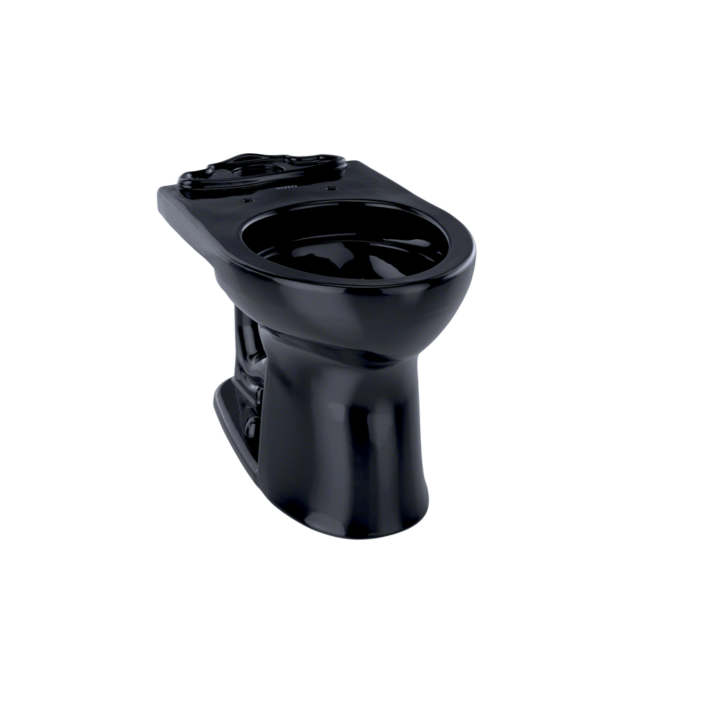 TOTO C453CUF#51 Drake Ii Universal Height Round Toilet Bowl - Ebony
