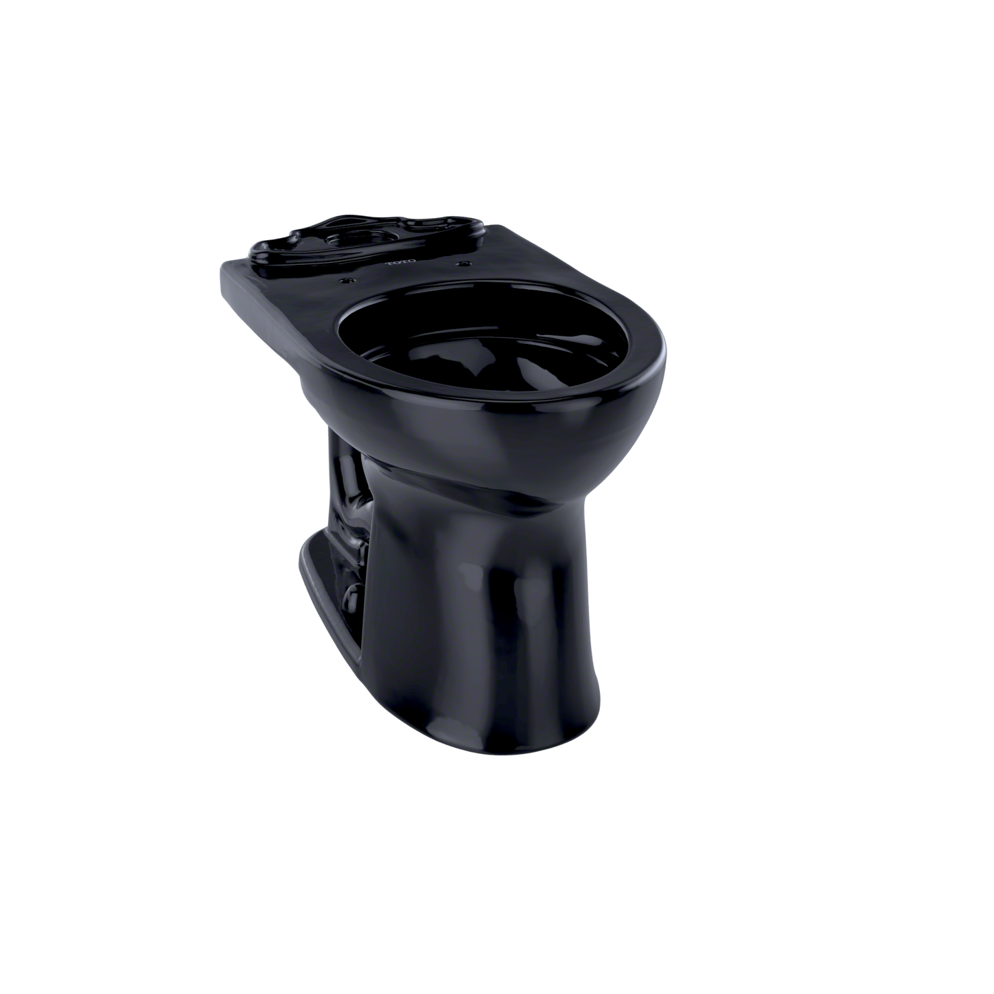 TOTO C453CUF#51 Drake Ii Universal Height Round Toilet Bowl - Ebony