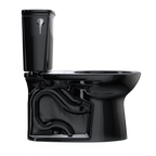 TOTO CST786CE#51 Drake Transitional Two-Piece Elongated 1.28 Gpf Tornado Flush Toilet - Ebony