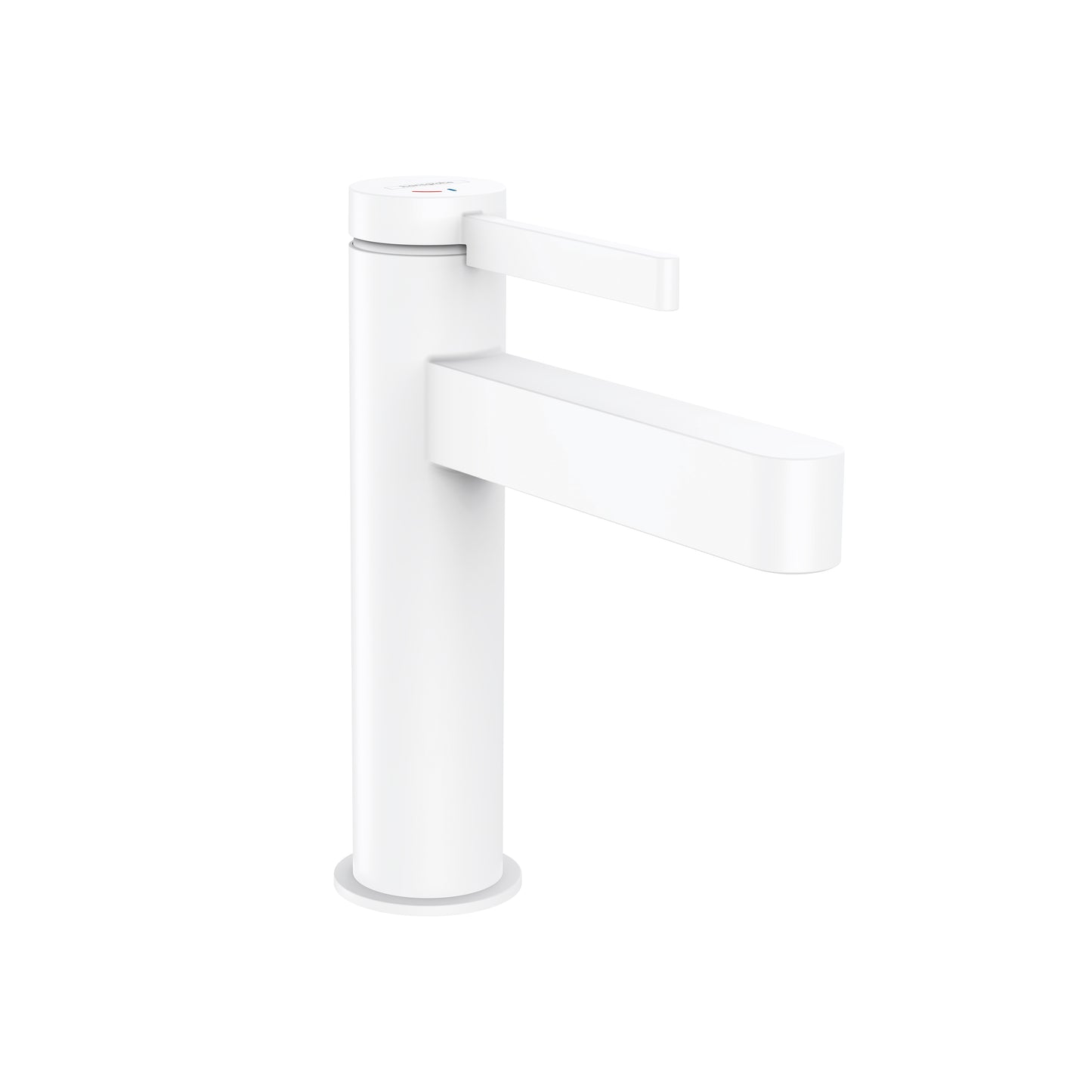 HANSGROHE 76020701 Finoris Single-Hole Faucet 110 with Pop-Up Drain, 1.2 GPM - Matte White