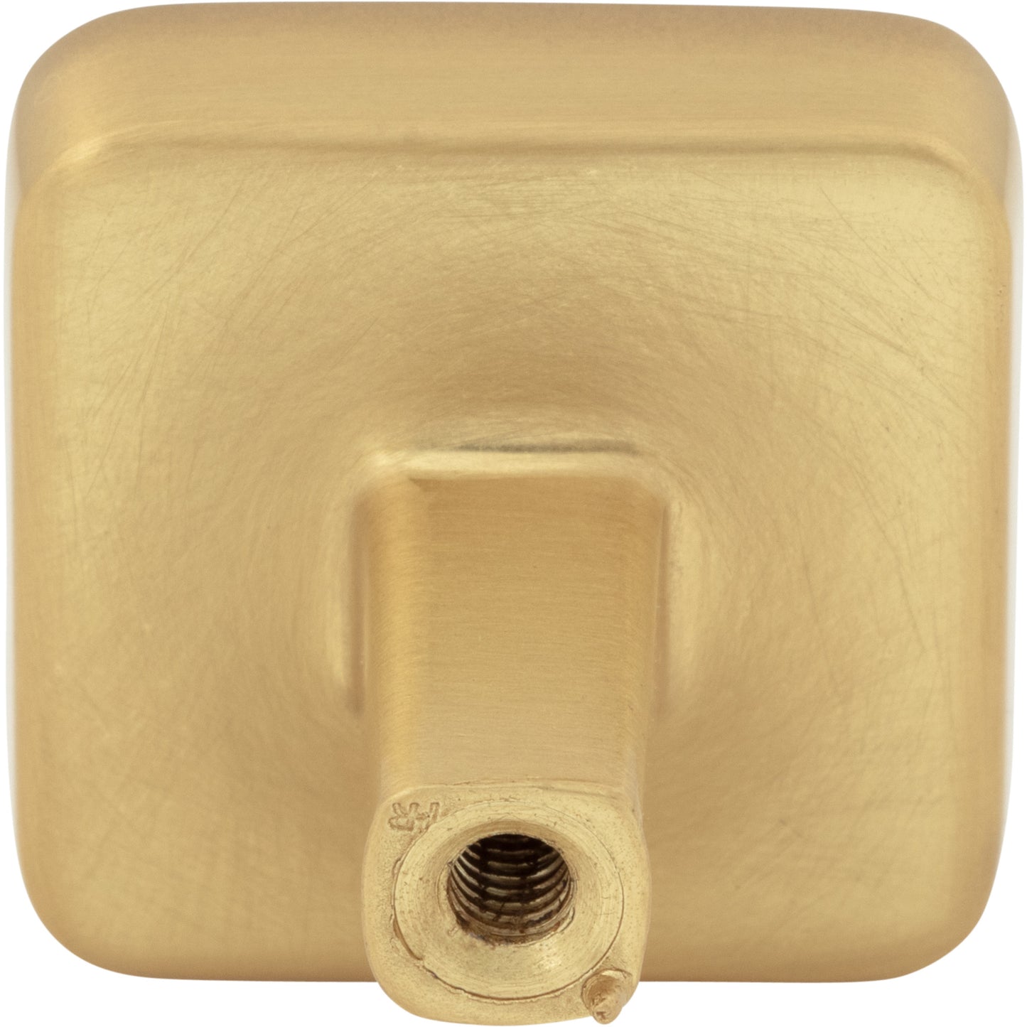 JEFFREY ALEXANDER 905BG Whitlock 1-1/4" Diameter Square Knob - Brushed Gold