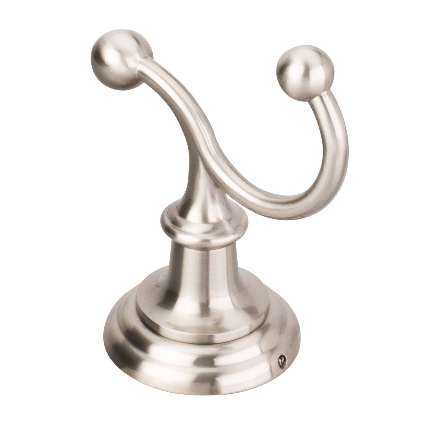 ELEMENTS BHE5-02SN Fairview Satin Nickel Double Robe Hook - Contractor Packed - Satin Nickel