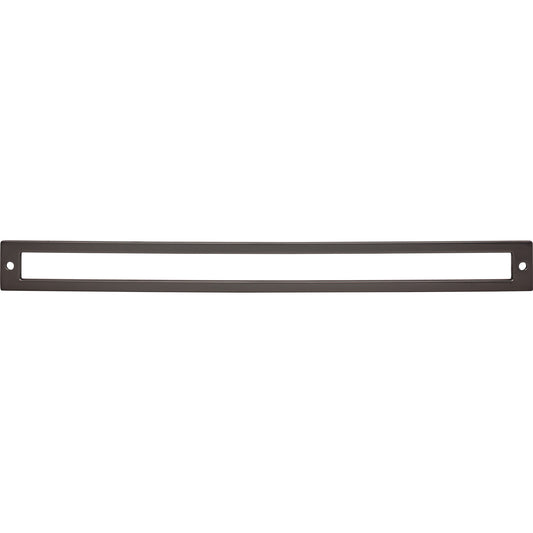 TOP KNOBS TK929AG Hollin Pull Backplate - Ash Gray