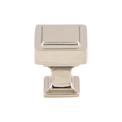 TOP KNOBS TK700PN Ascendra 1" Length Square Knob - Polished Nickel