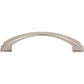 JEFFREY ALEXANDER 944-128SN Roman 128 mm Center-to-Center Arch Pull - Satin Nickel