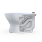 TOTO CT725CUG#01 Tornado Flush Commercial Flushometer Floor-Mounted Toilet With Cefiontect - Cotton White