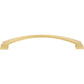 JEFFREY ALEXANDER 944-192BG Roman 192 mm Center-to-Center Arch Pull - Brushed Gold