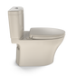 TOTO MS446124CEMFGN#03 Aquia IV Two-Piece Elongated Dual Flush 1.28 and 0.9 GPF Universal Height Toilet with CEFIONTECT , Bone