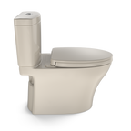 TOTO MS446124CEMGN#03 Aquia Iv Washlet+ Two-Piece Elongated Dual Flush 1.28 And 0.9 Gpf Toilet With Cefiontect - Bone