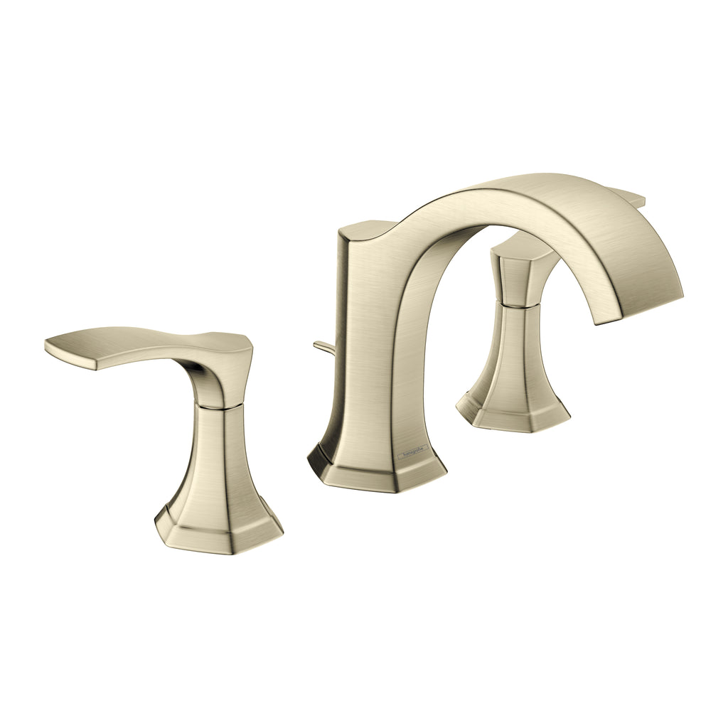HANSGROHE 04813820 Locarno Widespread Faucet 110 with pop-up drain, 1.2 GPM - Brushed Nickel