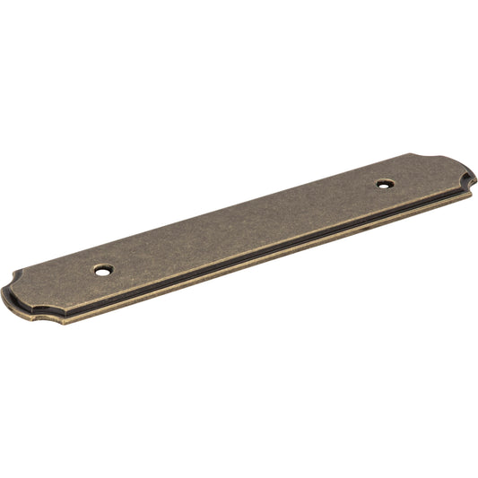 JEFFREY ALEXANDER B812-96AEM Backplates Pull Backplate , Distressed Antique Brass