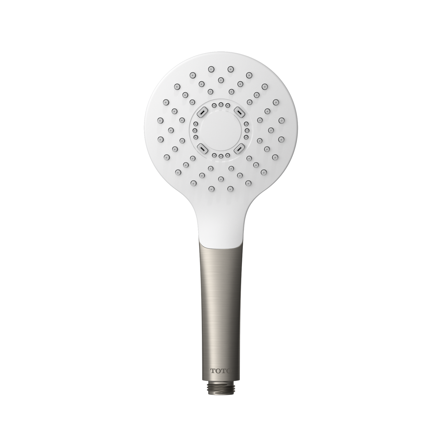 TOTO TBW01009U4#BN G Series 1.75 GPM Single Spray 4 inch Round Handshower with COMFORT WAVE Technology , Brushed Nickel