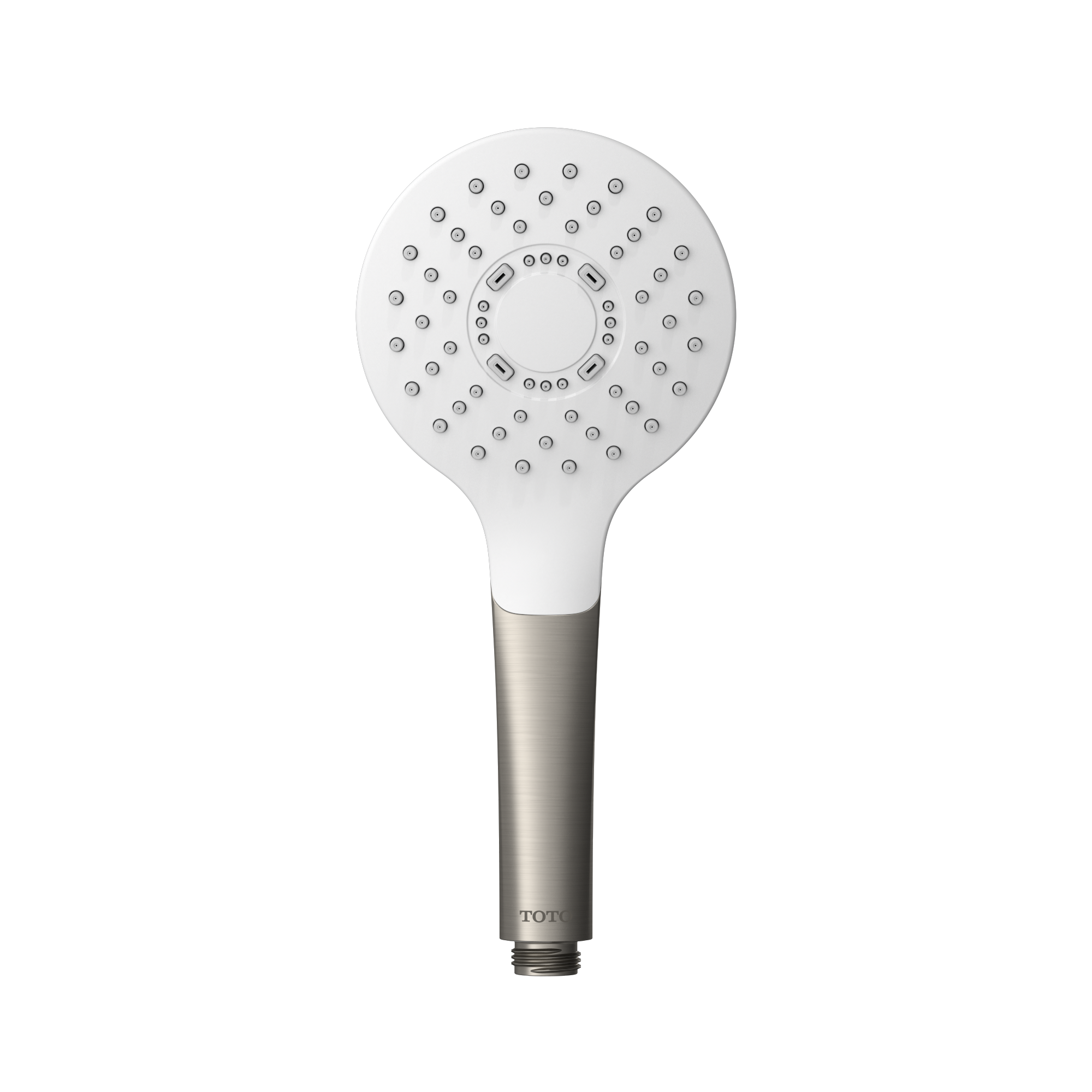 TOTO TBW01009U4#BN G Series 1.75 Gpm Single Spray 4 Inch Round Handshower With Comfort Wave Technology - Brushed Nickel