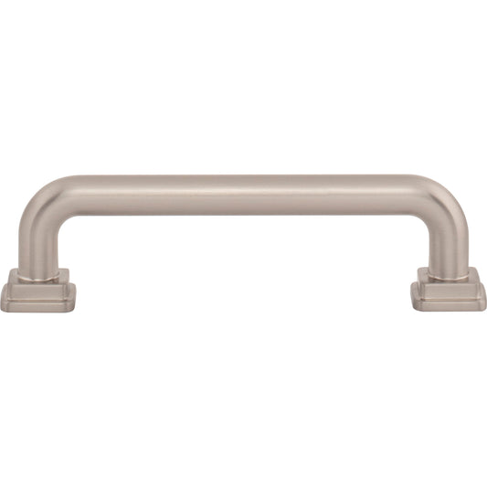 ATLAS A6023-BRN Kimberton 3 3/4" Center to Center Bar Pull - Brushed Nickel