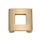 ATLAS 255-CM Centinel 1 3/4" Length Square Knob - Champagne