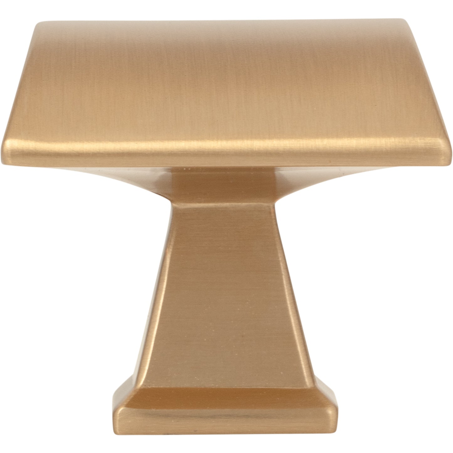 JEFFREY ALEXANDER 944SBZ Roman 1-1/4" Length Square Knob - Satin Bronze