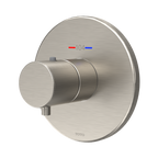 TOTO TBV01406U#BN Round Thermostatic Mixing Valve Shower Trim - Brushed Nickel