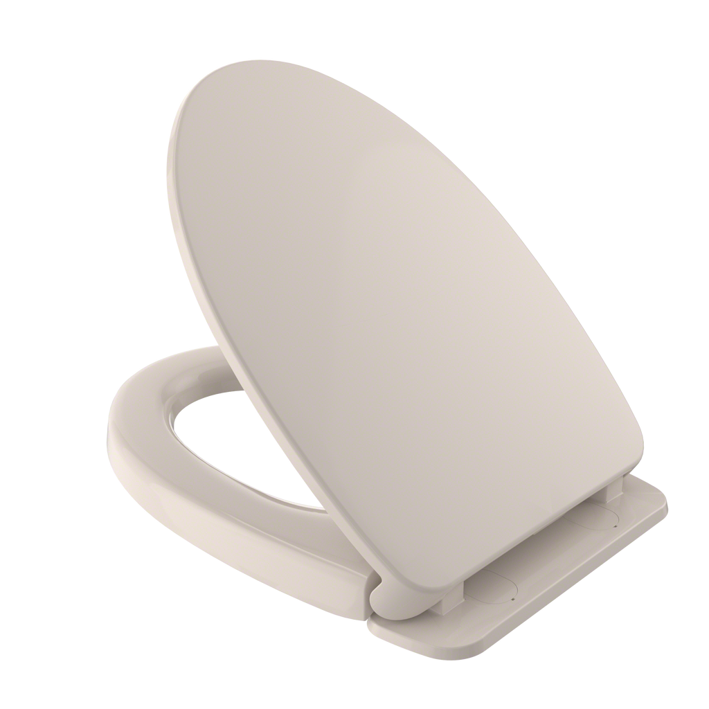 TOTO SS124#12 Softclose Slow Close Elongated Toilet Seat And Lid - Sedona Beige