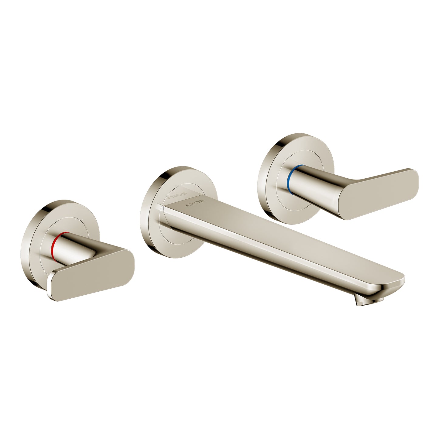 AXOR 49070831 Citterio C Wall-Mounted Widespread Faucet, 1.2 GPM - Polished Nickel