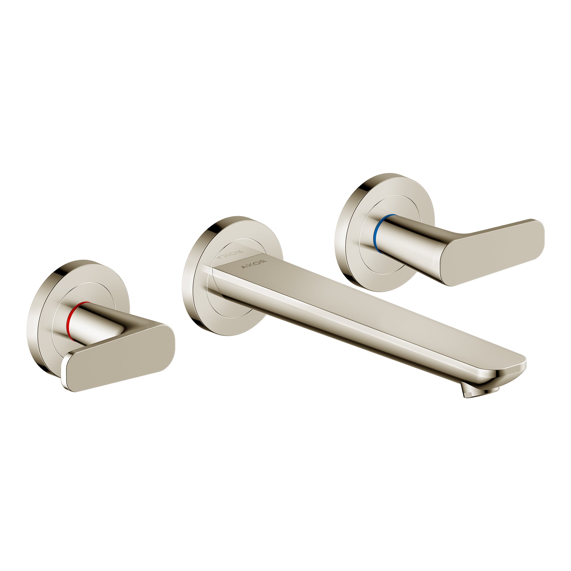 AXOR 49070831 Citterio C Wall-Mounted Widespread Faucet, 1.2 GPM - Polished Nickel