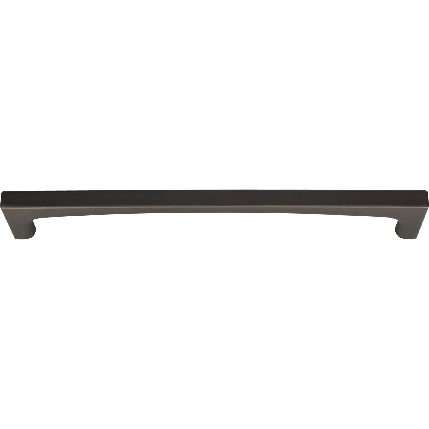 TOP KNOBS TK1018AG Riverside 12" Center to Center Appliance Pull - Ash Gray