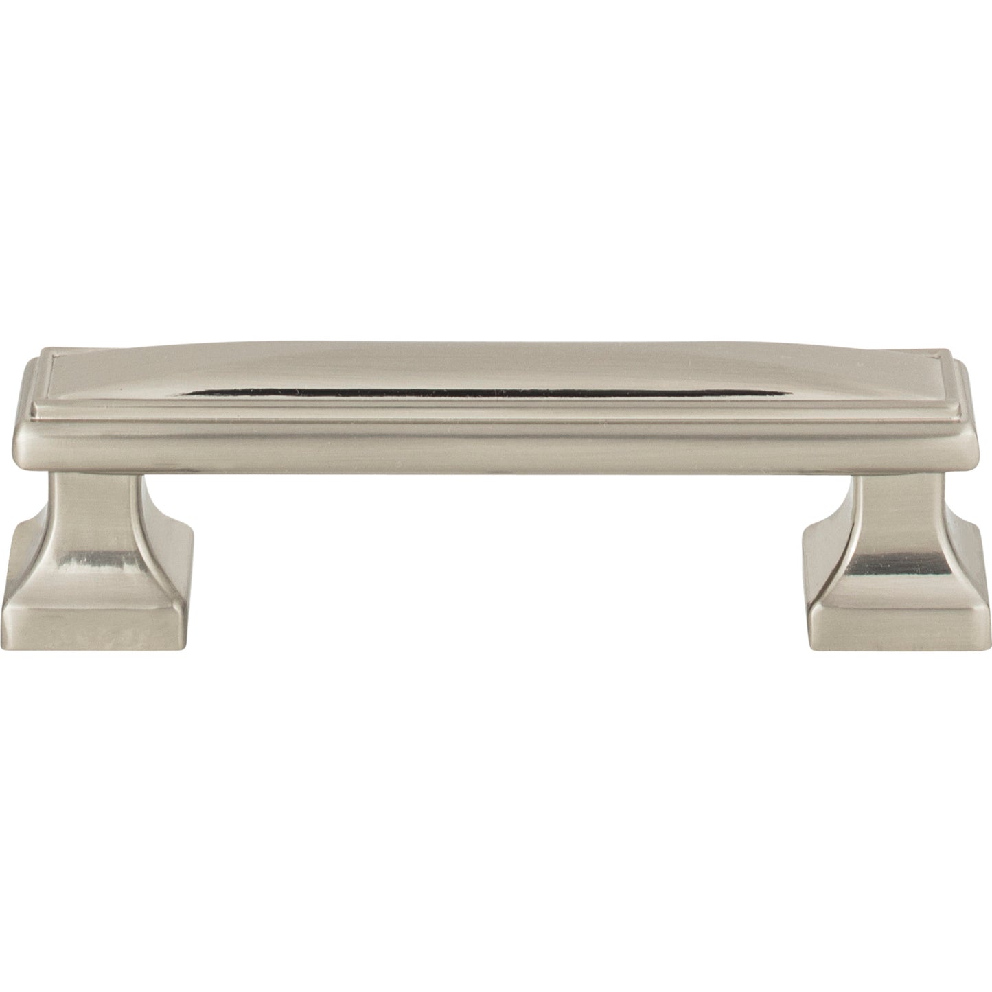 ATLAS 372-BRN Wadsworth 3 3/4" Center to Center Bar Pull , Brushed Nickel