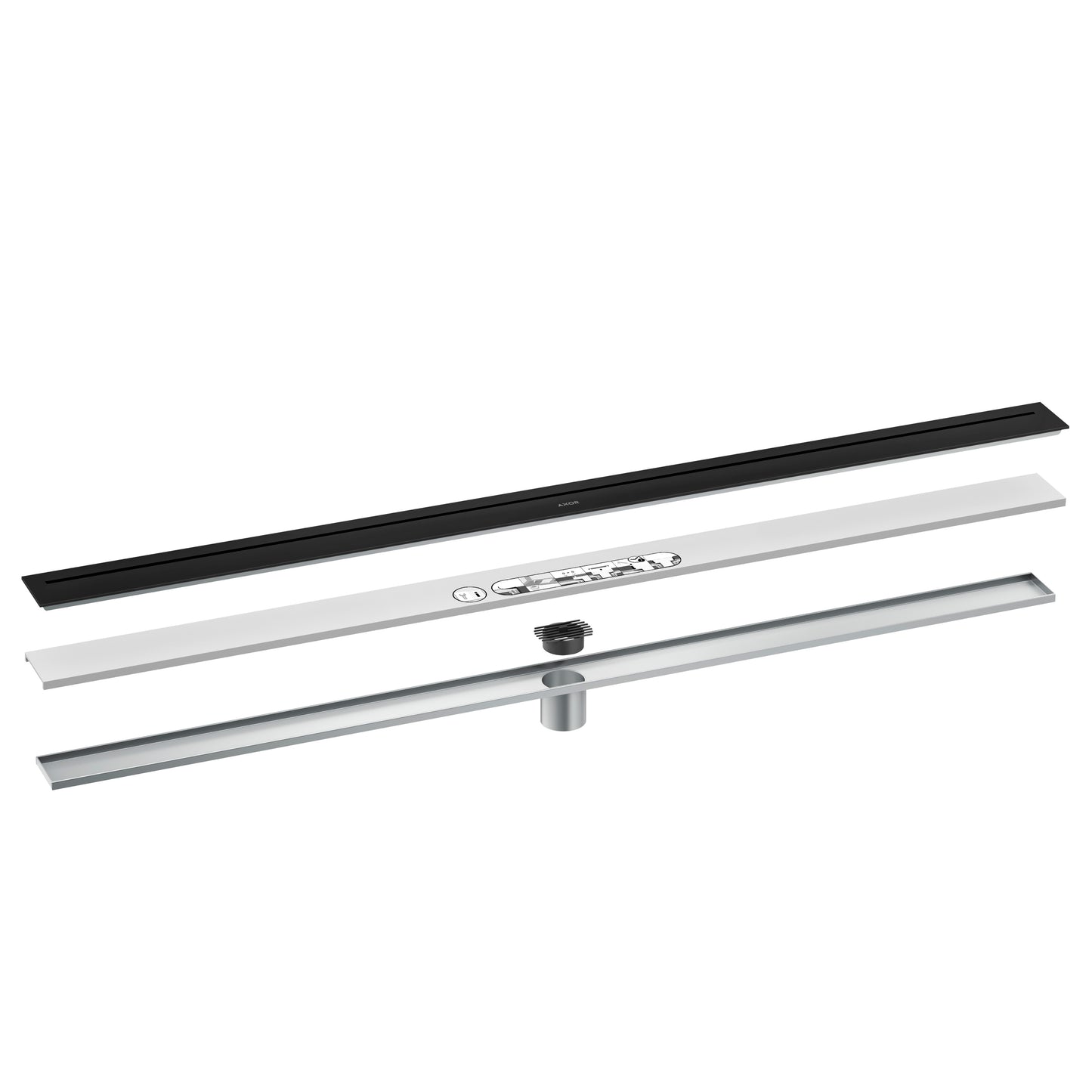 AXOR 42524671 Drains Floor Installation 47 1/4" - Matte Black