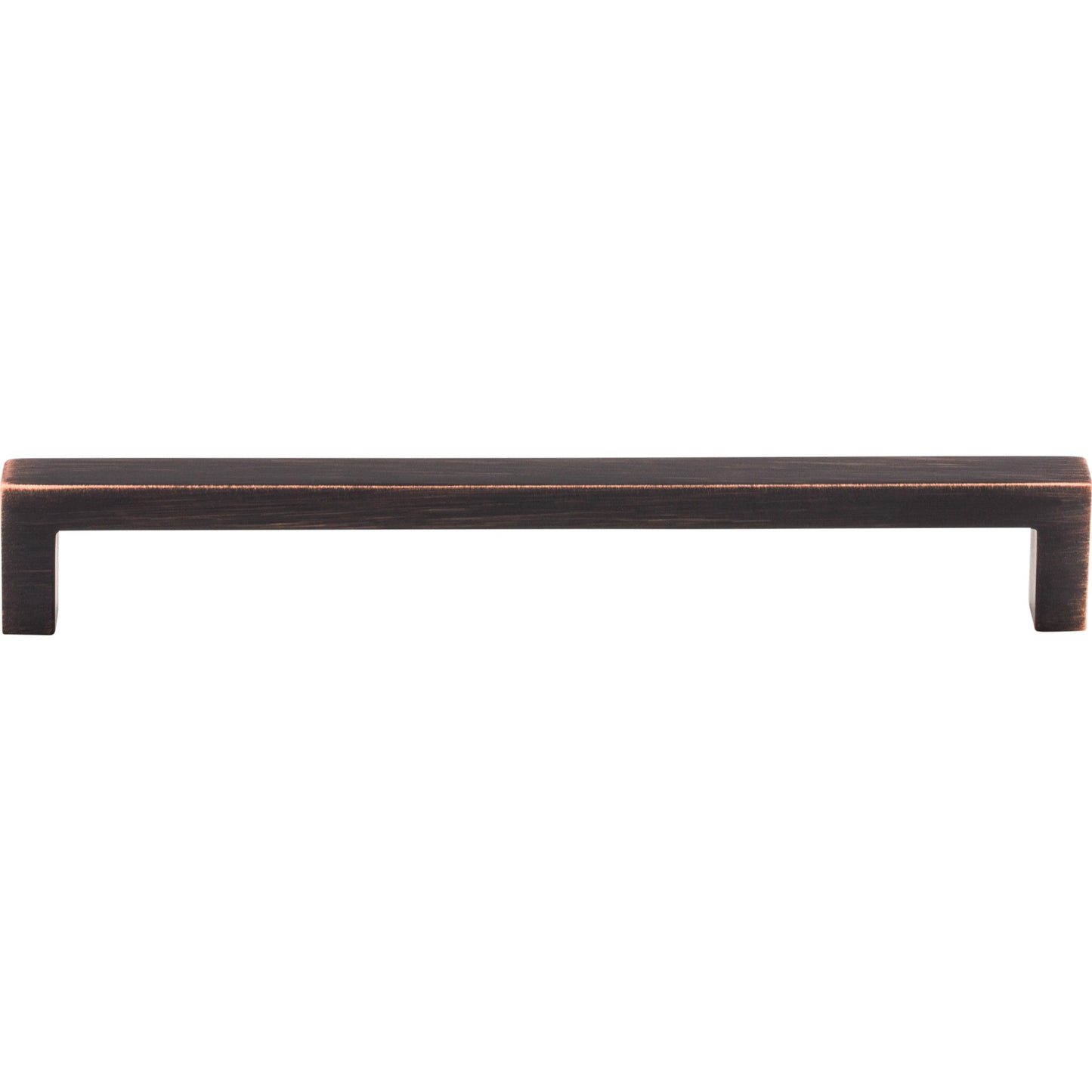 TOP KNOBS M2149 Square Bar 7 9/16" Center to Center Bar Pull - Tuscan Bronze