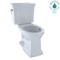 TOTO CST404CUFG#01 Promenade Ii 1G Two-Piece Elongated 1.0 Gpf Universal Height Toilet With Cefiontect - Cotton White