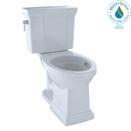 TOTO CST404CUFG#01 Promenade Ii 1G Two-Piece Elongated 1.0 Gpf Universal Height Toilet With Cefiontect - Cotton White