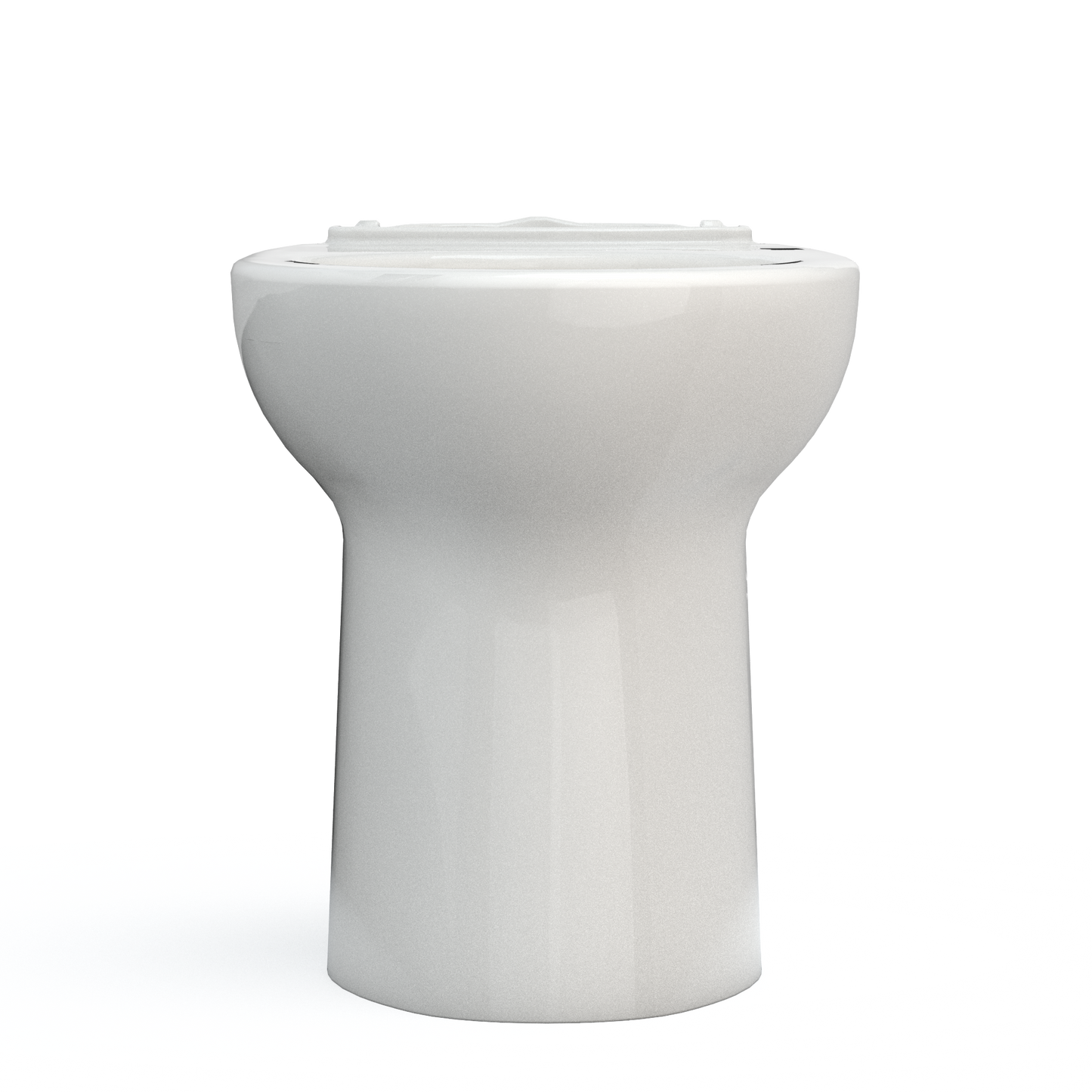 TOTO C776CEFG#11 Drake Elongated Universal Height TORNADO FLUSH Toilet Bowl with CEFIONTECT , Colonial White