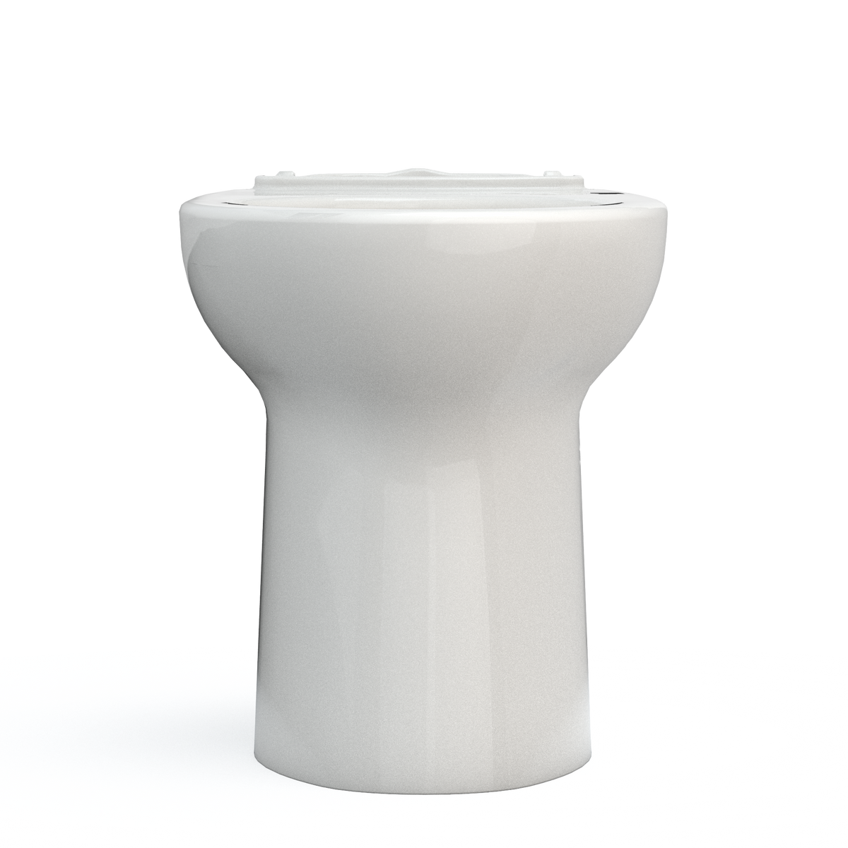 TOTO C776CEFG#11 Drake Elongated Universal Height Tornado Flush Toilet Bowl With Cefiontect - Colonial White