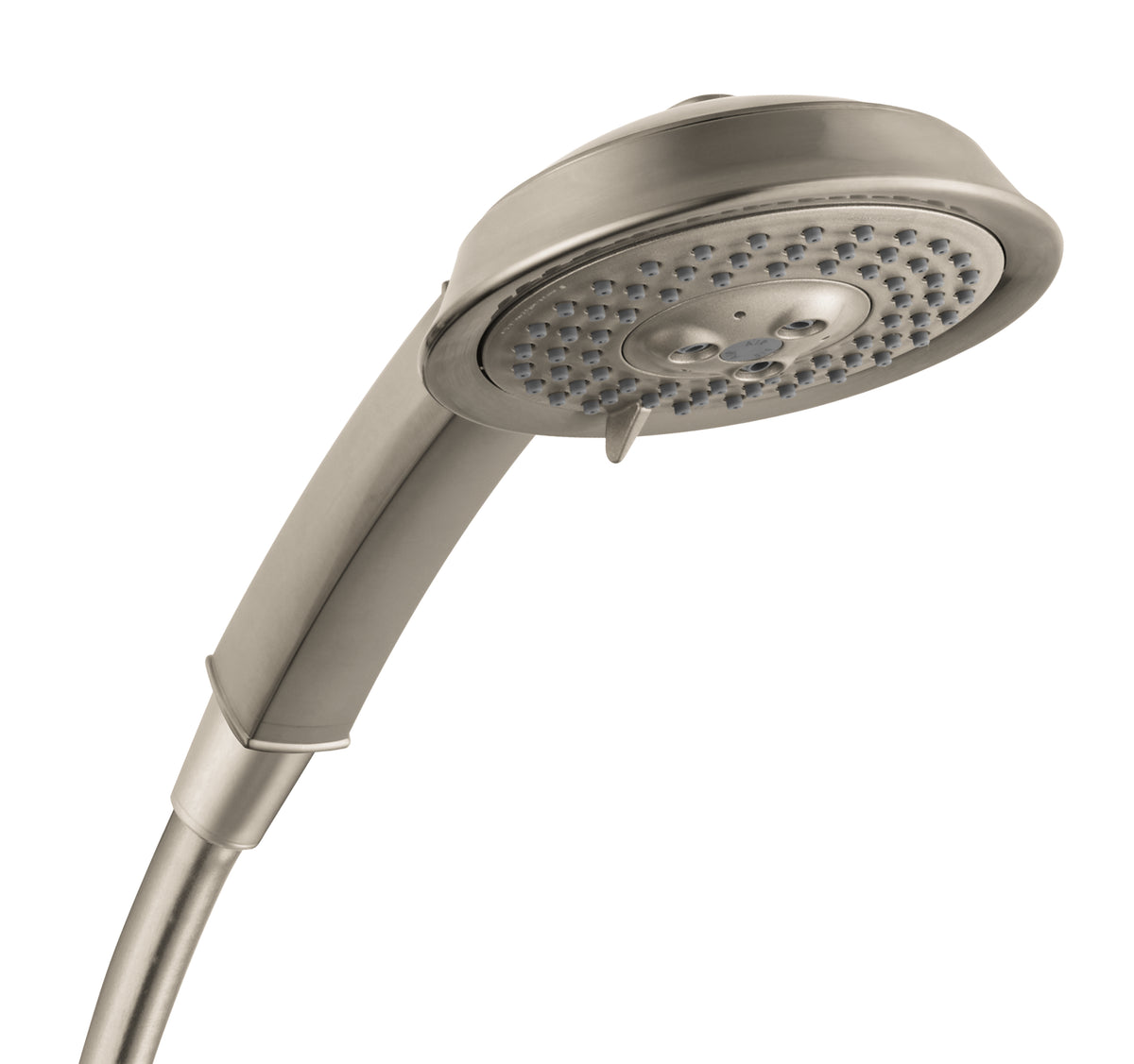 HANSGROHE 28548821 Raindance Classic Handshower 100 3-Jet, 2.5 GPM - Brushed Nickel
