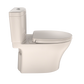 TOTO MS446124CEMGN#12 Aquia IV WASHLET+ Two-Piece Elongated Dual Flush 1.28 and 0.9 GPF Toilet with CEFIONTECT , Sedona Beige