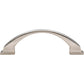 JEFFREY ALEXANDER 944-96NI Roman 96 mm Center-to-Center Arch Pull - Polished Nickel