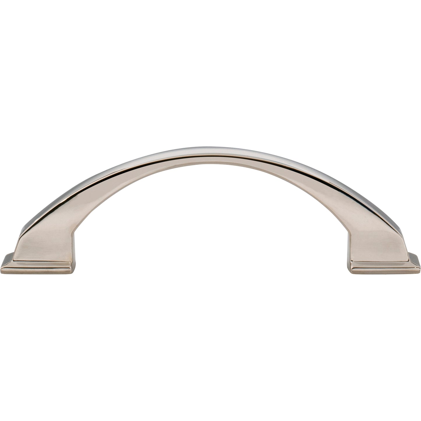 JEFFREY ALEXANDER 944-96NI Roman 96 mm Center-to-Center Arch Pull - Polished Nickel